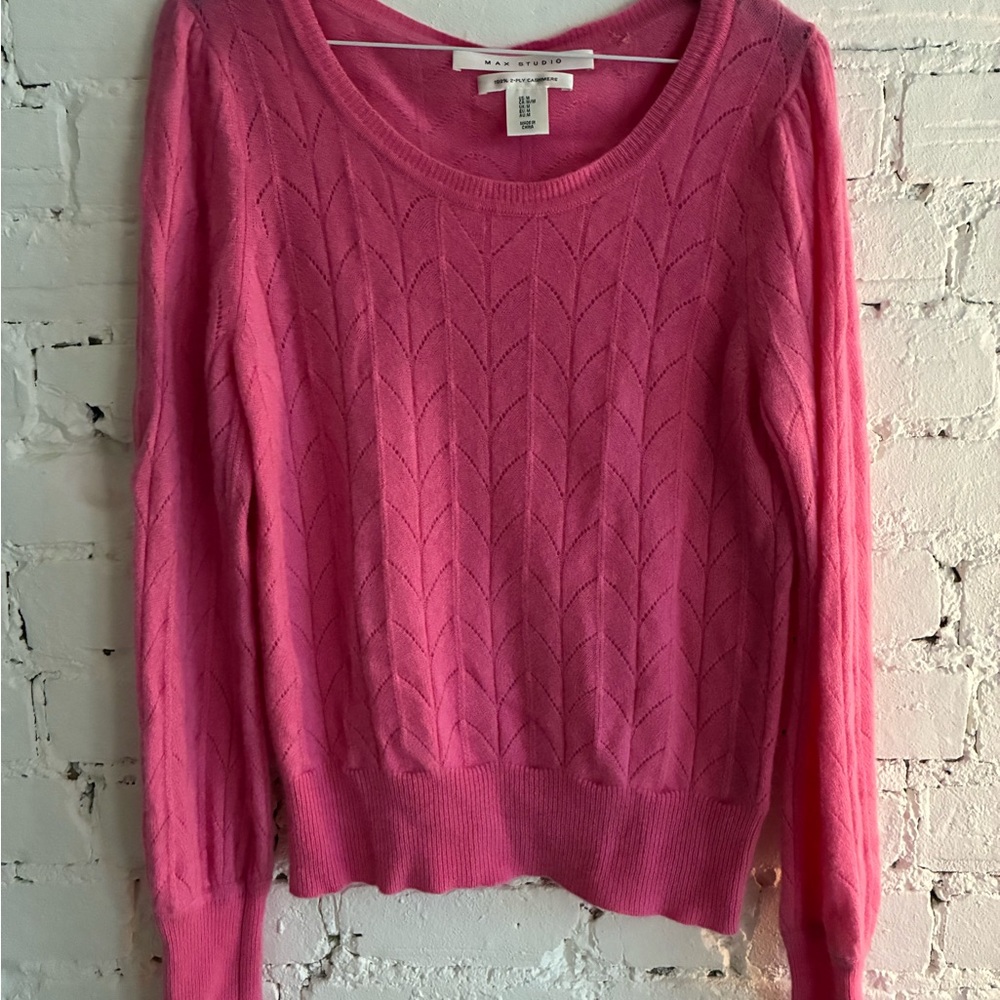 Max Studio Cashmere knitwear